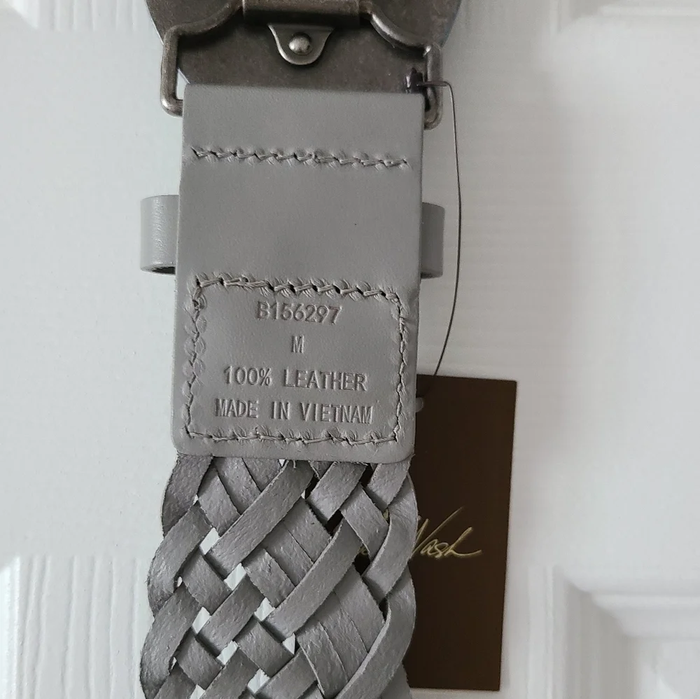 NWT Patricia Nash Marula Woven Belt
